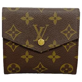 Portafoglio trilobato marrone Louis Vuitton