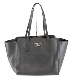 Bolso Tote Gucci en cuero negro