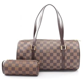 Borsa Louis Vuitton Papillon 30 Damier Ebene