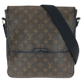 Borsa a Spalla Louis Vuitton Monogram Macassar Bass MM