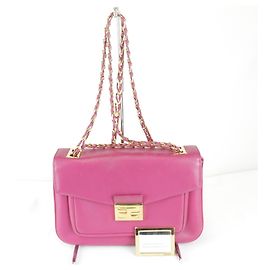Borsa a tracolla Fendi rosa