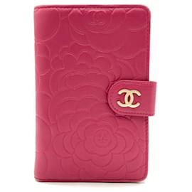 Cartera bi-fold Chanel Coco Mark Camellia