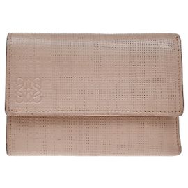 Loewe Anagram Trifold Flap Leather Compact