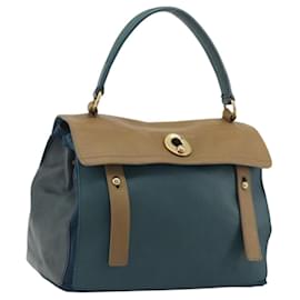 Saint Laurent Tricolor Muse Two Leather Medium