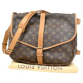 Louis Vuitton Saumur Monogram Canvas 35