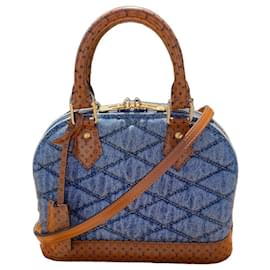 Louis Vuitton Alma BB in Denim Monogram