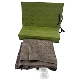 Sciarpa Gucci GG Monogram in lana