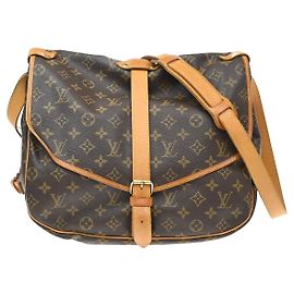 Louis Vuitton Saumur Monogram Canvas 35