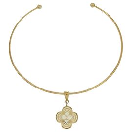 Collier A La Folie Louis Vuitton Gold Choker