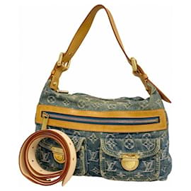 Borsa Louis Vuitton Monogram Denim Baggy PM