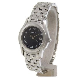 Gucci 5500L Quartz Acero Inoxidable 27