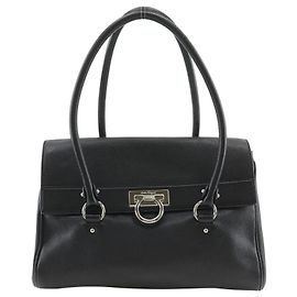 Borsa Salvatore Ferragamo Gancini in pelle Medium