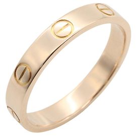 Anello Mini Love di Cartier in oro rosa 18K