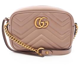 Mini borsa trapuntata Gucci GG Marmont