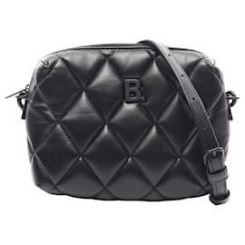 Borsa a tracolla in pelle nera Balenciaga