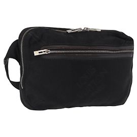 LOUIS VUITTON Damier Geant Arche Body Bag Noir M93021 LV Auth 190996