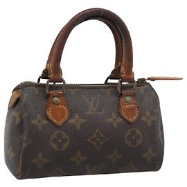 LOUIS VUITTON Borsa Monogram Mini Speedy M41534 LV Auth 193865