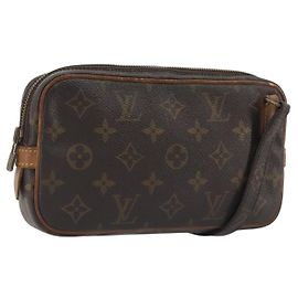 LOUIS VUITTON Monogram Marly Bandouliere Shoulder Bag M51828 LV Auth ep15558A