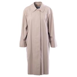 Abrigo Burberry Vintage Beige con Forro Nova Check