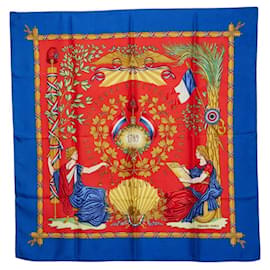 Sciarpa Hermès Carre 90 - Liberté, Égalité, Fraternité