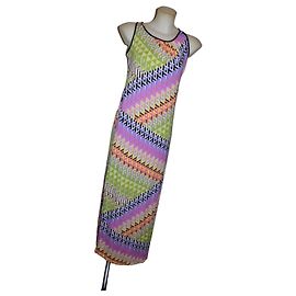 Calvin Klein Maxikleid mit geometrischem Print