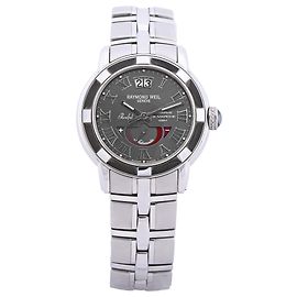 Orologio Raymond Weil Parsifal 2843-ST-00608 Grey/Steel 39 mm con Quadrante Grigio