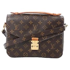 Bolso bandolera Louis Vuitton Metis MM en lona Monogram marrón M44875
