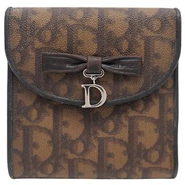CARTERA CHRISTIAN DIOR ROMANTIC OBLIQUE EN LONA