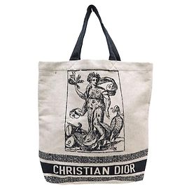 Christian Dior NEUF SAC A MAIN DIOR TOTE BAG IMPRIME NATURE DEFILE COLLECTION CRUISE 2021 CABAS
