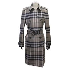 NUOVO IMPERMEABILE BURBERRY BRIT CROMBROOK NOVA TARTAN L 42 TRENCH COAT NUOVO