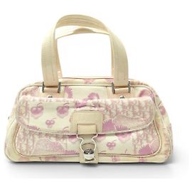 BORSA VINTAGE CHRISTIAN DIOR BOWLING TOILE CHERRY BLOSSOM GALLIANO