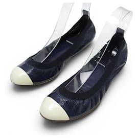 BALLERINE CHANEL TIMELESS SPIRIT G25139 36.5 IN PELLE MORBIDA