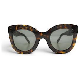 Céline GAFAS DE SOL CELINE 3 DOTS BUTTERFLY CL4005IN MARRÓN NUEVAS