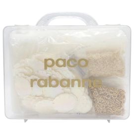 KIT ABITO DA SPOSA VINTAGE PACO RABANNE CON SEQUINS IRIDESCENTI