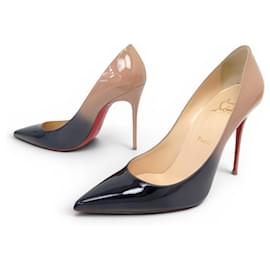 NEUE CHRISTIAN LOUBOUTIN KATE DECOLLETE GRADUIERTES LEDER SCHUHE 39.5