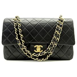 BORSA CHANEL CLASSIC 11.12 MEDIUM A01112 PELLE MATELASSÉ NERO