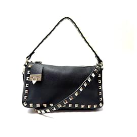 BORSA VALENTINO ROCKSTUD SMALL WB0J47VSF PELLE GRANULATA A SPALLA