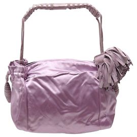 POCHETTE BOTTEGA VENETA 115808 SATIN ROSE VINTAGE
