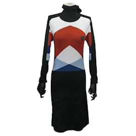 NUEVO VESTIDO LOUIS VUITTON ICONES CON CAPUCHA Y MANGA LARGA XS 34