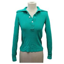 NUEVO PULL LOUIS VUITTON POLO FNKL32 S 36 SINTÉTICO VERDE SUDADERA - Louis Vuitton