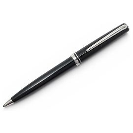 PENNA A BISSETTO MONTBLANC GENERATION RESINA NERA ACCIAIO PALLADIO