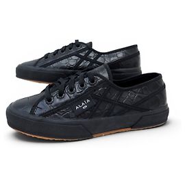 Alaïa NUOVE SNEAKERS ALAIA X SUPERGA S3125EW 38 PELLE CROCO