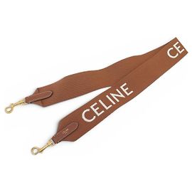 Céline NEW CELINE LOGO JACQUARD SHOULDER STRAP 49S01 2AEP-04LV 136 CM LONG STRAP