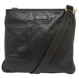 BORSA MESSENGER GUCCI 201538 PELLE GUCCISSIMA MARRONE BORSA A TRACCOLA