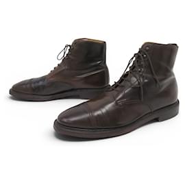 CROCKETT & JONES HARLECH 10.5E Cordovan-Leder Stiefeletten - Autre Marque
