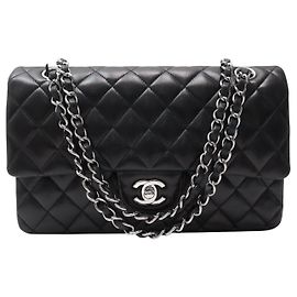 CHANEL TIMELESS CLASSIC MEDIUM A01112 MATELASSIERTES LÄDER HANDBAG