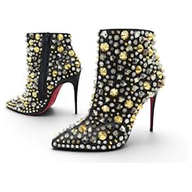 NOVO BOTAS CHRISTIAN LOUBOUTIN SO FULL KATE STUDDED 38 BOTINES