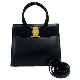 Borsa a tracolla in pelle Vara Ribbon Salvatore Ferragamo