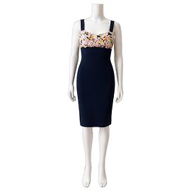 Vintage "Sophia Loren" Etuikleid Diane von Furstenberg