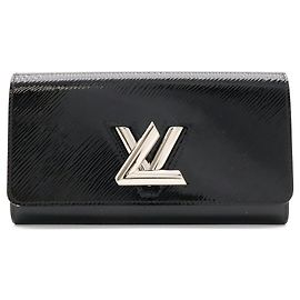 Portefeuille long Twist en cuir Epi Electric Louis Vuitton